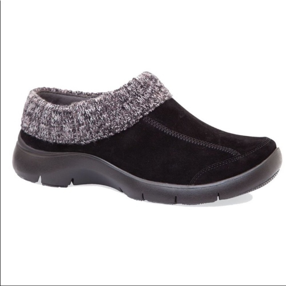 Dansko Eartha Clog Black Grey EUC 40